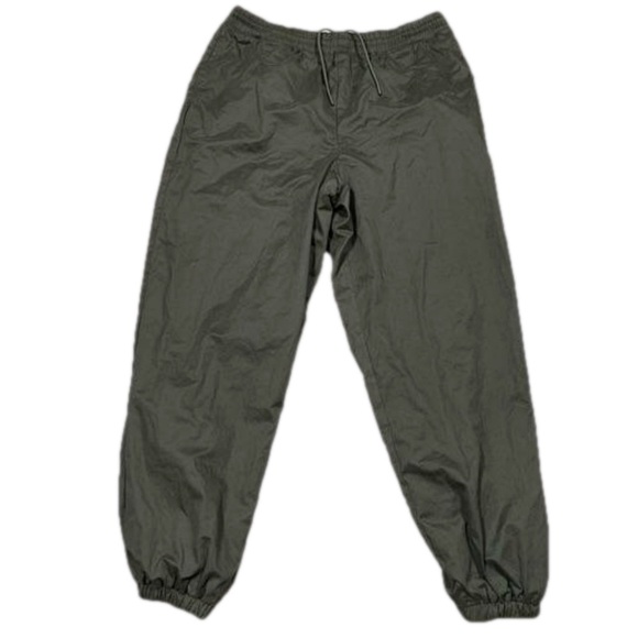 GOOD AMERICAN Track Joggers Size 3 Large Green - Picture 2 of 8